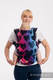 Mochila LennyUpGrade, talla estándar, tejido jaqurad 100% algodón - LOVKA PINKY VIOLET #babywearing