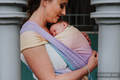Baby Wrap, Jacquard Weave (80% cotton, 20% bamboo) - LITTLELOVE - CANDYLAND - size XL #babywearing