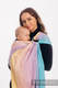 Żakardowa chusta kółkowa do noszenia dzieci, 80% bawełna, 20% bambus, ramię bez zakładek - LITTLELOVE - KRAINA SŁODYCZY - long 2.1m  #babywearing