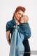 Żakardowa chusta kółkowa do noszenia dzieci, (100% bawełna) - JAGUAR - standard 1.8m #babywearing