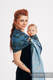 Żakardowa chusta kółkowa do noszenia dzieci, (100% bawełna) - JAGUAR - long 2.1m #babywearing