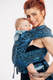 Nosidełko dla dzieci WRAP-TAI Mini, 100% bawełna, splot żakardowy, z kapturkiem - JAGUAR  #babywearing