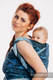 Żakardowa chusta do noszenia dzieci, 100% bawełna - JAGUAR - rozmiar XS #babywearing