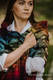 Scialle realizzato con tessuto di fascia (100% cotone) - SWALLOWS RAINBOW DARK #babywearing