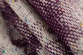 Fular, tejido jacquard (78% algodón, 22% seda) - GALLOP - RACE - talla XS #babywearing
