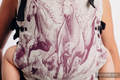 Mochila LennyUpGrade, talla estándar, tejido jaquard (78% algodón, 22% seda) - GALLOP - RACE #babywearing
