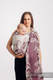 Żakardowa chusta kółkowa do noszenia dzieci, 78% Bawełna 22% Jedwab - GALOP - WYŚCIG - long 2.1m #babywearing
