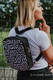 Backpack/Crossbody Bag 2in1  SPORTY, (56% cotton, 44% viscose) - HEMATITE #babywearing
