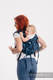 Lenny Buckle Onbuhimo baby carrier, standard size, jacquard weave (100% cotton) - CLOCKWORK PERPETUUM #babywearing