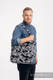 Sac à bandoulière en retailles d’écharpes (100 % coton) - GRIS CAMO - taille standard 37 cm x 37 cm #babywearing