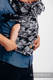 Marsupio Ergonomico LennyGo, misura Baby, tessitura jacquard 100% cotone - GREY CAMO #babywearing