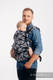 Mochila LennyUpGrade, talla estándar, tejido jaqurad 100% algodón - GRIS CAMO #babywearing