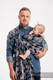 Sling, jacquard (100 % coton) -  GRIS CAMO - standard 1.8m #babywearing