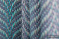 Baby Wrap, Jacquard Weave (75% cotton, 25% linen) - YUCCA - SWING - size XL #babywearing