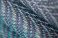 Baby Wrap, Jacquard Weave (75% cotton, 25% linen) - YUCCA - SWING - size L #babywearing