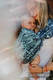 Żakardowa chusta do noszenia dzieci, 100% bawełna - PLAC ZABAW - NIEBIESKI - rozmiar XS #babywearing