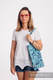 Shopping bag made of wrap fabric (100% cotton) - PLAYGROUND - BLUE  #babywearing