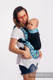 LennyUpGrade Mesh Carrier, Standard Size, jacquard weave (75% cotton, 25% polyester) - PLAYGROUND - BLUE  #babywearing