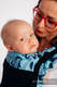 Porte-bébé en maille LennyUpGrade, taille standard, jacquard (75% coton, 25% polyester) - PLAYGROUND - BLUE  #babywearing