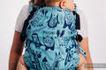 Mochila LennyUpGrade, talla estándar, tejido jaqurad 100% algodón - PLAYGROUND - BLUE  #babywearing