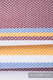Baby Wrap, Herringbone Weave (100% cotton) - LITTLE HERRINGBONE ORANGE BLOSSOM - size M #babywearing