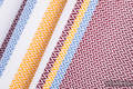 Fular, tejido Herringbone (100% algodón) - LITTLE HERRINGBONE ORANGE BLOSSOM - talla S #babywearing