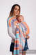 Ringsling, Jacquard Weave (100% cotton) - LITTLE HERRINGBONE MANDARIN HEAVEN - standard 1.8m #babywearing
