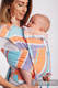 WRAP-TAI Tragehilfe Toddler mit Kapuze/ Fischgrätmuster / 100% Baumwolle / LITTLE HERRINGBONE MANDARIN HEAVEN #babywearing