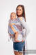 WRAP-TAI carrier Mini with hood/ herringbone twill / 100% cotton / LITTLE HERRINGBONE ORANGE BLOSSOM #babywearing