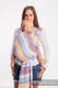 Fular, tejido Herringbone (100% algodón) - LITTLE HERRINGBONE ORANGE BLOSSOM - talla XS #babywearing