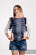 Nosidełko LennyUpGrade  z tkaniny żakardowej 100% bawełna, rozmiar standard - SKRZYDŁA ANIOŁA #babywearing