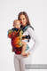 Nosidełko Ergonomiczne LennyGo z tkaniny żakardowej 100% bawełna , rozmiar Toddler - WAŻKI TĘCZOWE DARK #babywearing