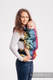 LennyUpGrade Carrier, Standard Size, jacquard weave 100% cotton - DRAGONFLY RAINBOW DARK #babywearing