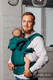 LennyGo Ergonomic Carrier - EMERALD, Toddler Size, herringbone weave 100% cotton  #babywearing