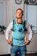 LennyGo Porte-bébé ergonomique de la gamme de base - LITTLE HERRINGBONE TURQUOISE  , taille bébé, tissage herringbone, 100% coton #babywearing