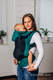 My First Baby Carrier - LennyGo with Mesh, Baby Size, herringbone weave 86% cotton, 14% polyester - EMERALD #babywearing