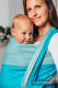 Écharpe de la gamme de base - LABRADORITE, sergé brisé, 100 % coton, taille M (grade B) #babywearing