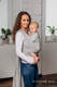 Chusta do noszenia dzieci - LITTLELOVE - LARVIKIT, splot żakardowy (100% bawełna) - rozmiar S #babywearing