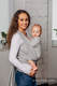 Chusta do noszenia dzieci - LITTLELOVE - LARVIKIT, splot żakardowy (100% bawełna) - rozmiar S #babywearing