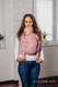 Chusta do noszenia dzieci - LITTLELOVE - MORGANIT, splot żakardowy (100% bawełna) - rozmiar XS #babywearing