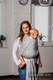 Chusta do noszenia dzieci - KSIĘŻYCOWY KAMIEŃ, splot żakardowy (100% bawełna) - rozmiar S (drugi gatunek) #babywearing