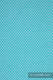 Fular Línea Básica, tejido Herringbone (100% algodón) - LITTLE HERRINGBONE TURQUOISE - talla M (grado B) #babywearing