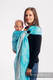 Ringsling, Jacquard Weave (96% cotton, 4% metallised yarn) - TWINKLING STARS - PERSEIDS - standard 1.8m #babywearing