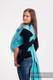 WRAP-TAI carrier Toddler with hood/ jacquard twill / 96% cotton, 4% metallised yarn - TWINKLING STARS - PERSEIDS #babywearing