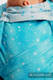 WRAP-TAI mini avec capuche, jacquard/ 96% coton, 4% fil métallisé - TWINKLING STARS - PERSEIDS #babywearing