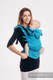 LennyGo Porte-bébé ergonomique, taille bébé, jacquard (72% Coton, 28% Soie) - LOVE HORMONES - LOVE OCEAN #babywearing