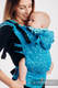LennyGo Porte-bébé ergonomique, taille toddler, jacquard (72% Coton, 28% Soie) - LOVE HORMONES - LOVE OCEAN #babywearing