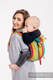Lenny Buckle Onbuhimo baby carrier, toddler size, broken-twill weave (100% cotton) - INDIAN SUMMER #babywearing