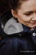 Parka de portage - Bleu Marine et Choice - taille 6XL #babywearing