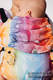 Nosidełko LennyUpGrade z tkaniny żakardowej 100% bawełna , rozmiar standard - JASKÓŁKI TĘCZOWE LIGHT #babywearing